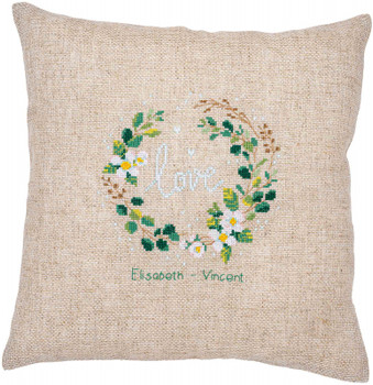 PNV185141 Vervaco Love - Cushion - Embroidery