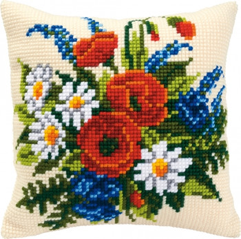 PNV8549 Vervaco Field-Flowers - Cushion