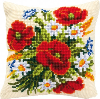 PNV8562 Vervaco Flowers - Cushion