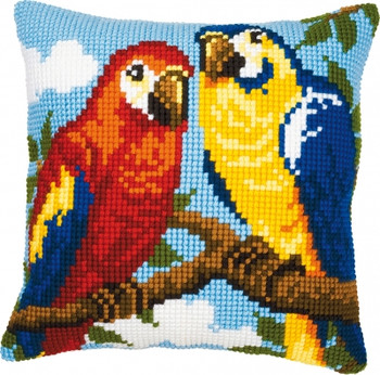 PNV8570 Vervaco Parrots- Cushion
