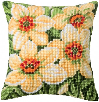 PNV8718 Vervaco Daffodils - Cushion