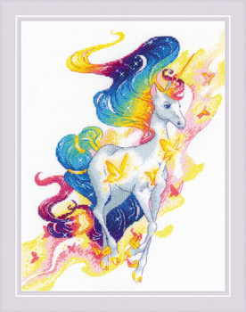 RL1939 Riolis Counted Cross Stitch Kit Fairy Unicorn