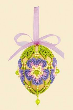 RLB176 Riolis Cross Stitch Kit Spring - Easter Egg