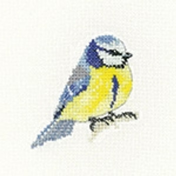 HCK1511A Heritage Crafts Kit Blue Tit - Elegance by John Clayton