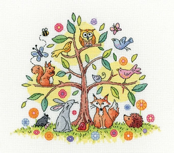 HCK1582A Heritage Crafts Kit Tree of Life - The Karen Carter Collection