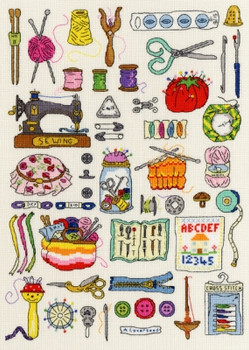 BTXH1 Sewing - Amanda Loverseed - Hobbies Bothy Threads Counted Cross Stitch KIT