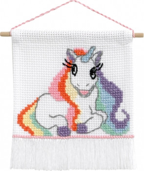 139722 Unicorn - My First Kit Cross Stitch Kit Permin