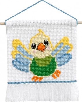 139723 Birdie - My First Kit Cross Stitch Kit Permin