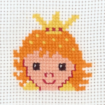 149336 Permin Cross stitch Princess - Mini Kit