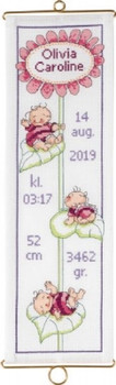 367830 Permin Kit Olivia Bellpull Birth Announcement