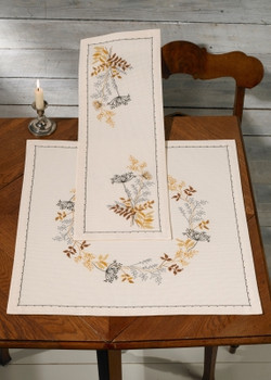 630735 Permin Kit Fall Colors - Table Runner (top)