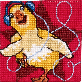 9283 Permin Kit Duck - Printed Canvas 9283 Permin Kit Duck - Printed Canvas