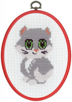 928393 Permin Kit MFK Grey Cat