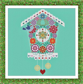 AAN491 Cuckoo Clock Alessandra Adelaide Needleworks