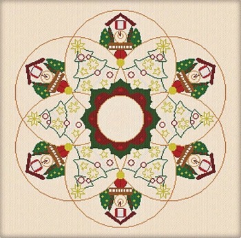 AAN513 Simply Christmas Alessandra Adelaide Needleworks