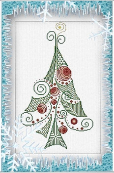 AAN523 Special Christmas Tree - 2018 Alessandra Adelaide Needleworks