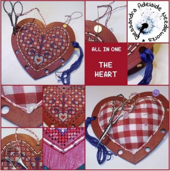 AAN551 All in One: The Heart - Semi Kit Alessandra Adelaide Needleworks