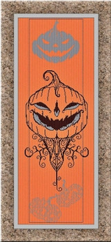 AAN629 Pumpkin Banner 118 x 372 Alessandra Adelaide Needleworks