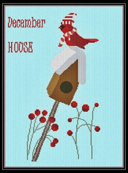 AAN591 December House 150 x 201   Alessandra Adelaide Needleworks