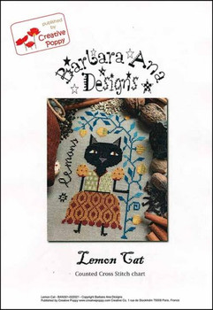 YT Lemon Cat 76 x 108 Barbara Ana Patterns