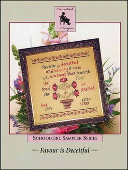 YT Favour is Deceitful 137W x 135H Cross Stitch Antiques