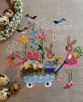 Easter Day  152w x 144h by Lilli Violette 21-1385