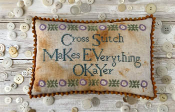 Cross Stitch Makes Everything Okayer by Lucy Beam 21-1378