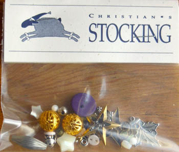 Charms-Christian's Stocking by Shepherd's Bush 97-1338