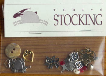 Charms-Teri's Stocking by Shepherd's Bush 97-1336