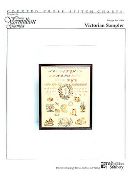 Victorian Sampler by Vermillion Stitchery, The 960-1364