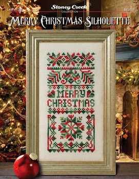 Merry Christmas Silhouette 45w x 96h by Stoney Creek Collection 18-1254