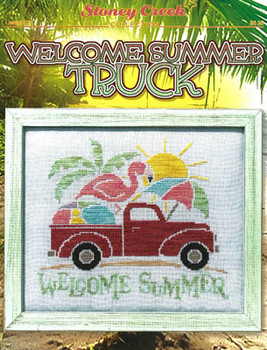 Welcome Summer Truck 114w x 101h by Stoney Creek Collection 21-1247