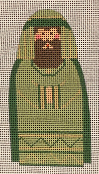 CH-438 Nativity Joseph 21⁄2x41⁄2 18 Mesh With Stitch Guide CH Designs