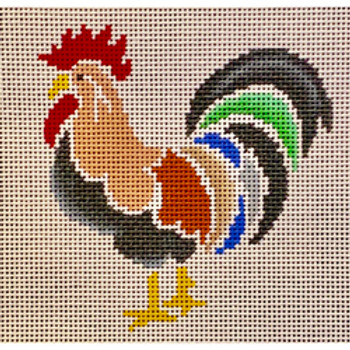 33	STN	stencil, rooster	06 x 06	13  Mesh Patti Mann 