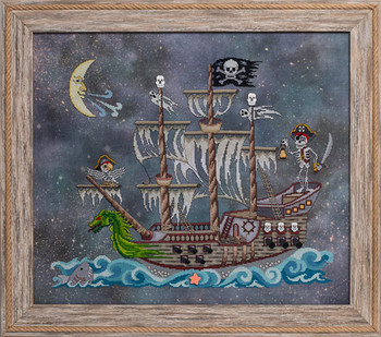 GP-277 Poltergeist Pirates (a ghost ship) With GP-277BP JABCO Button Pack Glendon Place