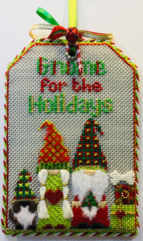 Tag Gnome For The Holidays 5.5” x 4 18 Mesh Sew Much Fun