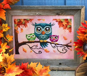 Love on a Limb Autumn Lane Stitchery