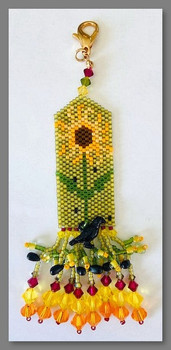 Sunflowers and Crows Fob Kit Fern Ridge Collections