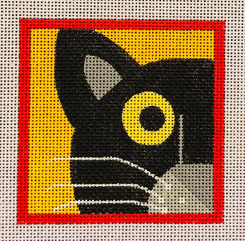 C106-13 House Panther 13 count 4.5 x 4.5 EyeCandy Needleart