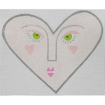 ZE704 Sweet Heart 5.5″ x 5″ 18 Mesh Zecca