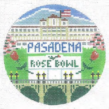 Pasadena, CA 4.25 x 4.25 18 Mesh Doolittle Stitchery R354