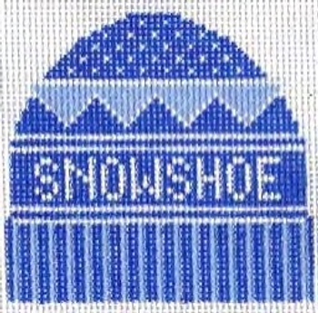 Snowshoe, WV 3.5 x 4 18 Mesh Doolittle Stitchery H129