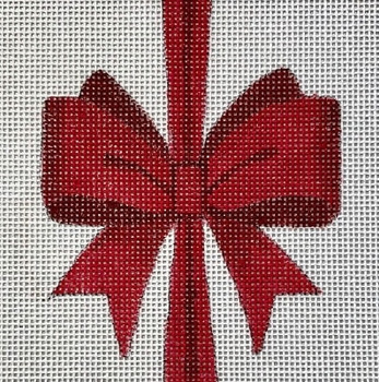 HO3120 RED BOW SQUARE 4 inches, 18 mesh Raymond Crawford Designs 