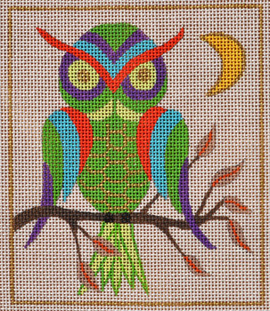 AW-02 Owl ANN WINN 41⁄2x5  18 Mesh With STITCH GUIDE
