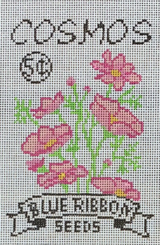 LL-SEED-06b Cosmos Seed Packet 4" x 6" 18 Mesh LauraLove Designs