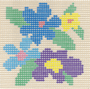 K13 7 MESH BRIGHT FLOWERS 6 x 6 Starter Kit The Collection Designs!