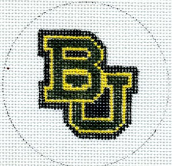 FL-104ba Baylor University 3" Round 18 Mesh The Meredith Collection