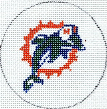 FL-105m Miami Dolphins 18 Mesh The Meredith Collection