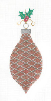 XO-223a Old Fashioned Ornament - Copper 6 3/4 x 2 1/2 18  Mesh The Meredith Collection