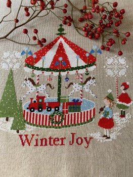 Winter Joy 176w x 168h by Lilli Violette 21-2750